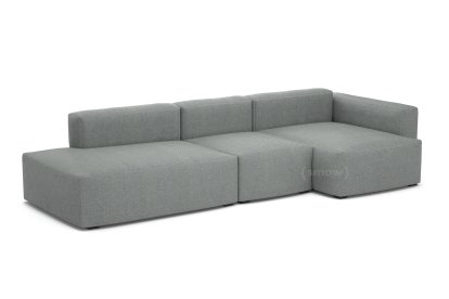Mags Soft Sofa Kombination 4, Armlehne rechts, Hallingdal - blau/grau