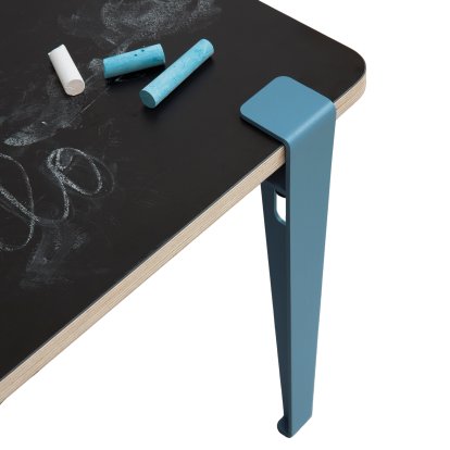 Tiptoe Kinderschreibtisch, Schiefer Vice Versa, Walblau