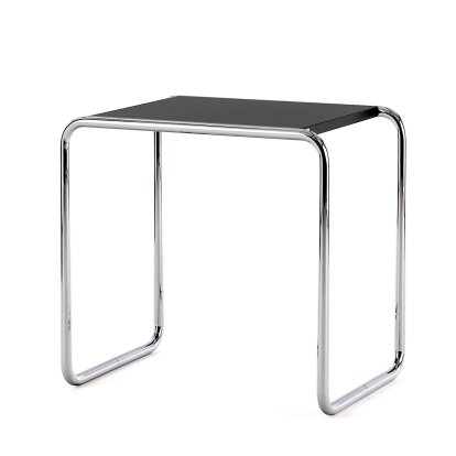 Satztisch B 9, B 9b (H 50 x B 52 cm), Decklackiert, Tiefschwarz (RAL 9005)