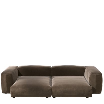 Vetsak Sofa Set 2, XL, Suave - Espresso, Ohne Kissen