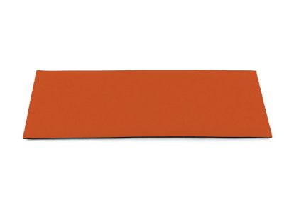 Filzauflage für USM Haller Regal, 75 x 35 cm, Mit Polster, orange