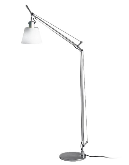 Tolomeo Basculante Stehleuchte, Satin