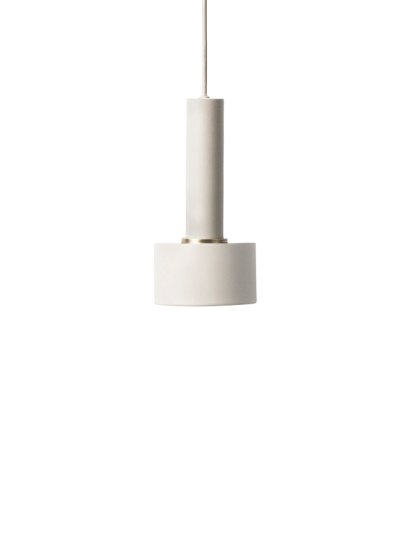 Collect Lighting, Hoch, Light grey, Disc, Light grey