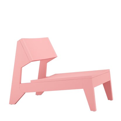Schulz Loungestuhl, Esche soft pink
