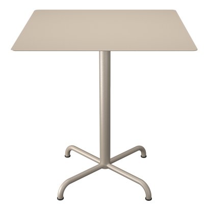Pico Tisch, Beige, Eckig (70 x 70 cm), 4-Stern 
