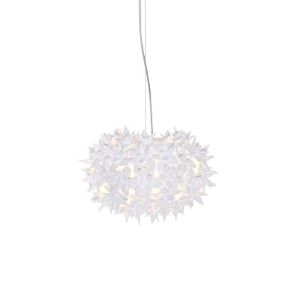 Bloom Pendelleuchte, Klein (ø 28 cm), Weiß