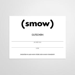 smow Geschenkgutschein 100 EUR|PDF-Gutschein per E-Mail|Deutsch