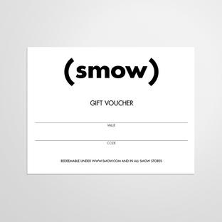 smow Geschenkgutschein 25 EUR|PDF-Gutschein per E-Mail|Englisch