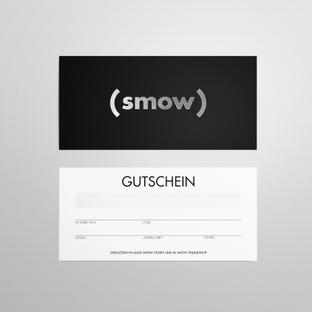 smow Geschenkgutschein 250 EUR|Gutscheinkarte per Post|Deutsch